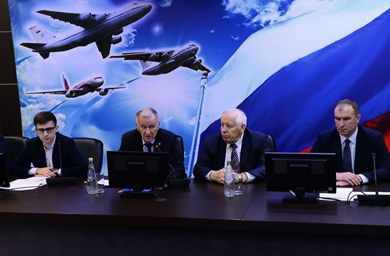 Совместное совещание специалистов УлГУ и "Авиастара", 2020 г.