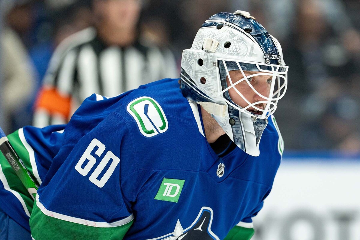  Белорусский голкипер Никита Толопило. © ETHAN CAIRNS, AP / TASS