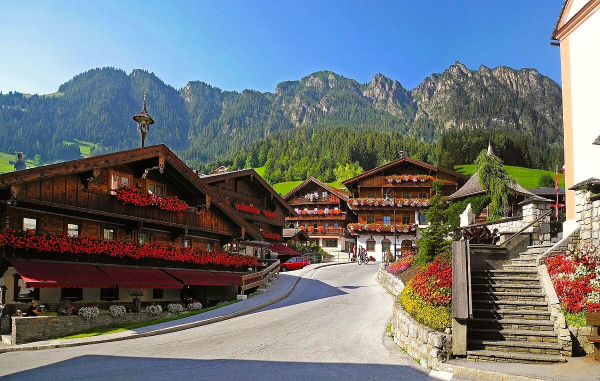 Тирольская деревня