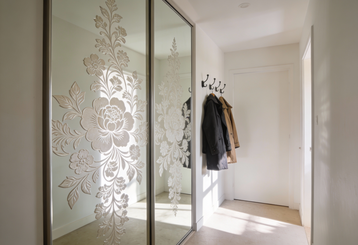 Зеркало с гравировкой