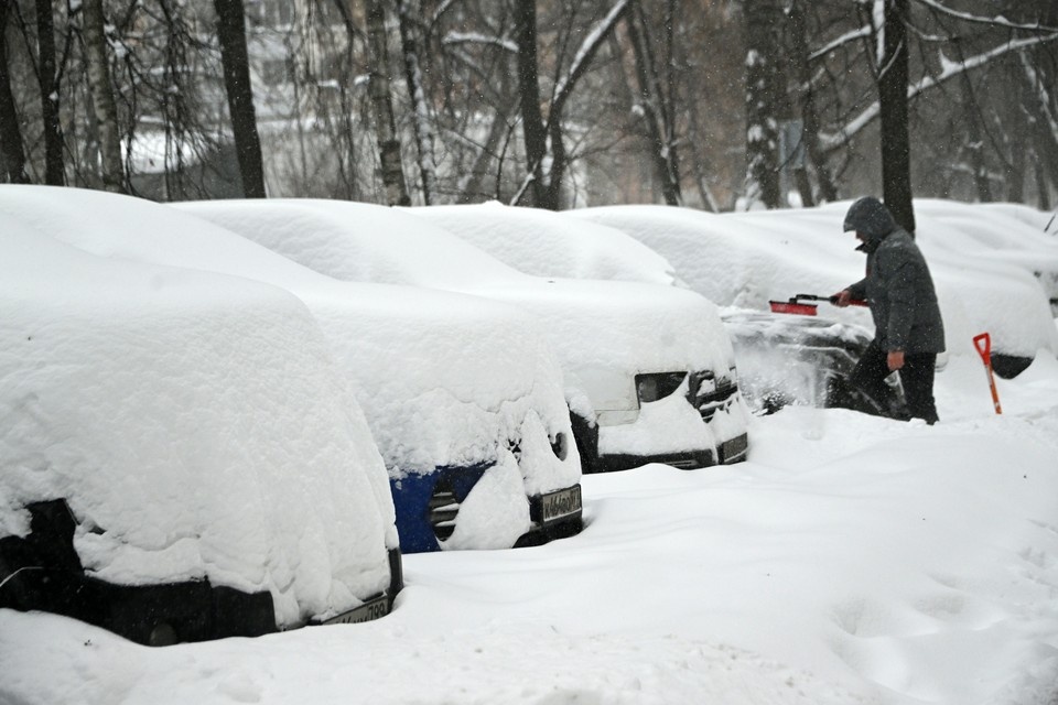    За сутки снежный покров в Удмуртии вырос на 18 см Евгения ГУСЕВА