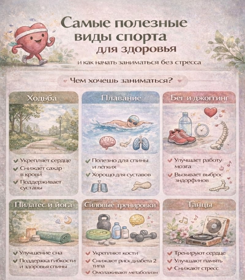 Какой вид спорта выбираешь ты?