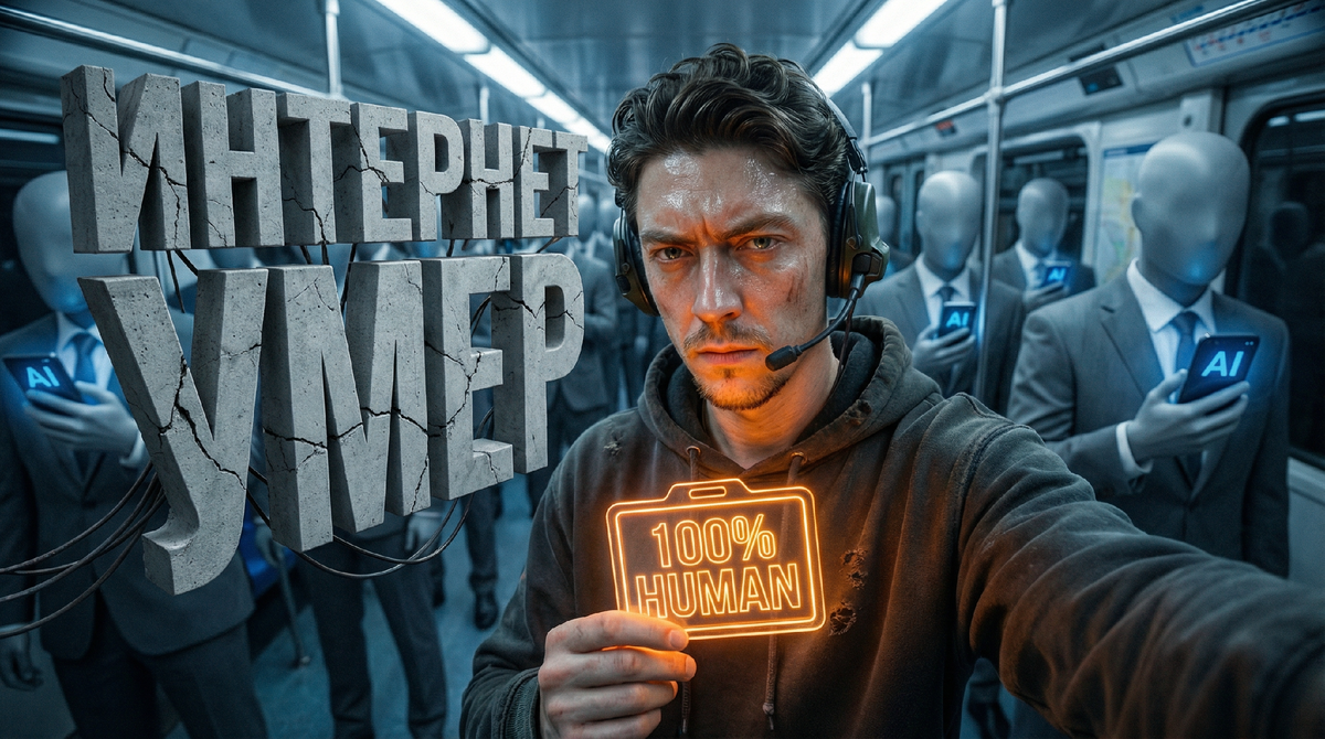 Интернет умер, да здравствуют роботы: почему в 2026 году SEO не работает и где теперь искать людей