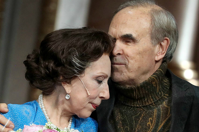 Инна Чурикова и Глеб Панфилов