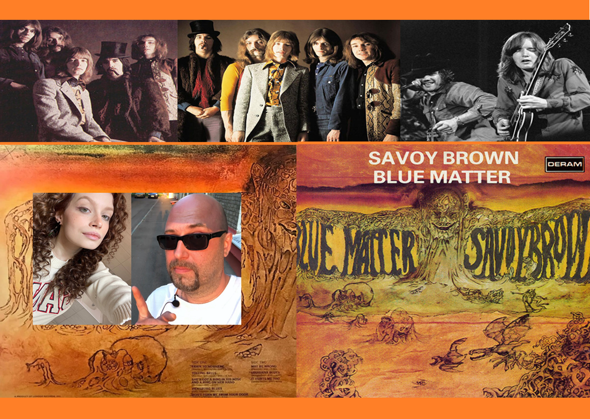 Обложка НОВЕЙШЕГО ВИДЕО обзора ROCK Готовцефф Band | SAVOY BROWN "Blue Matter"