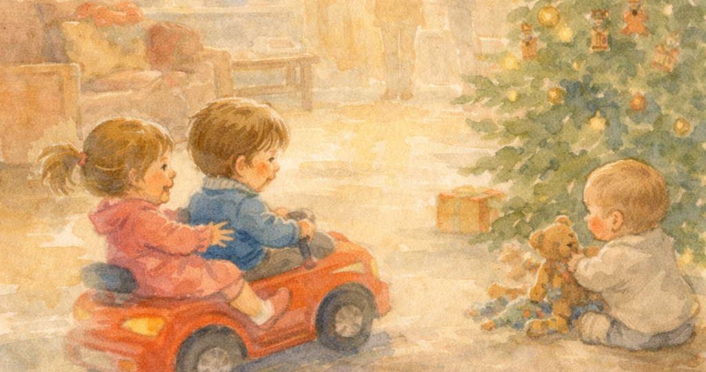 ❄️ Поездка к бабушке и дедушке. Часть 3: когда дети превращают дом в хаос