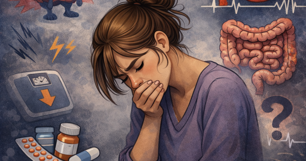 Когда тревога выворачивает: тошнота и рвота при неврозе. Личный опыт.