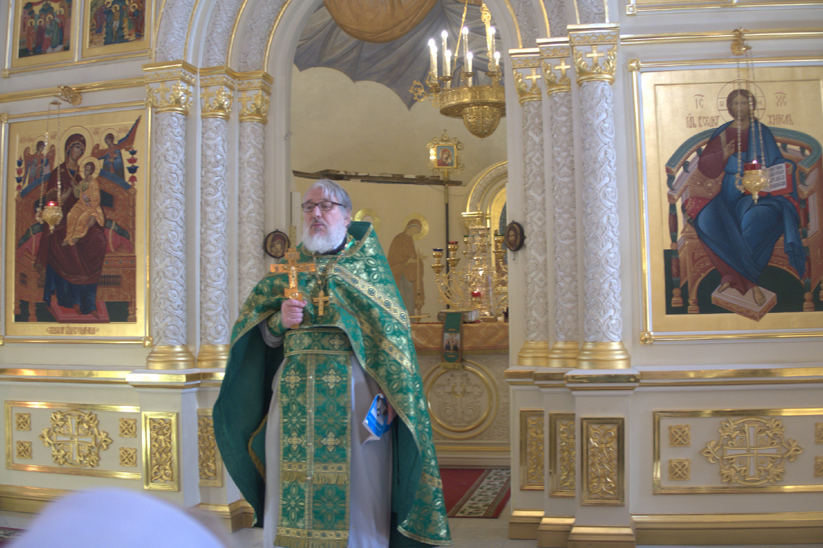 Отец Александр Копяткевич. 2022 год. МОсква. Храм святителя Иова