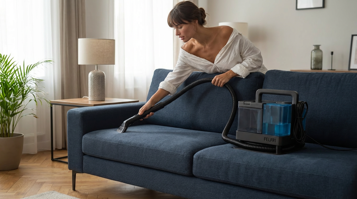 Моющий пылесос для химчистки мебели