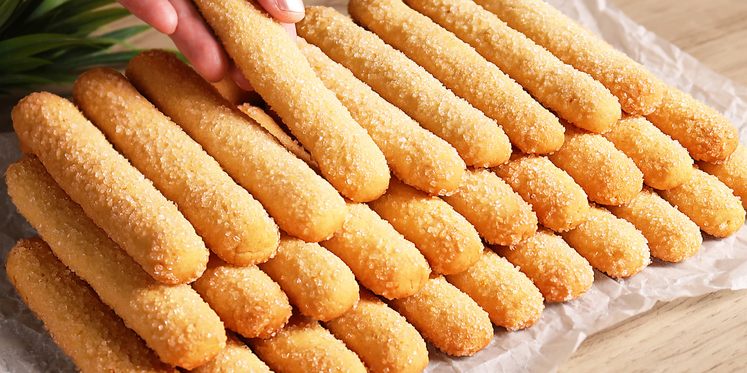 Лимонные палочки за 10 минут! Нежное печенье к чаю, тает во рту