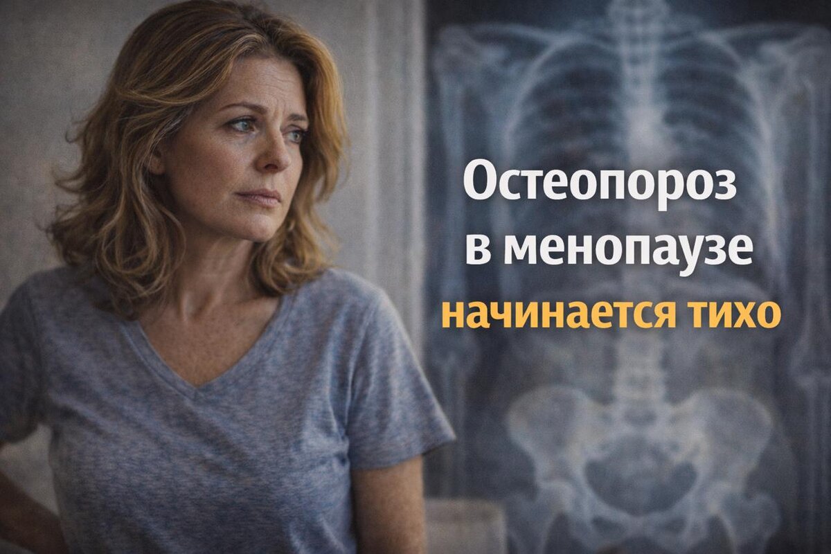Риски остеопороза в менопаузе значительно повышаются. Каждая женщина в группе риска