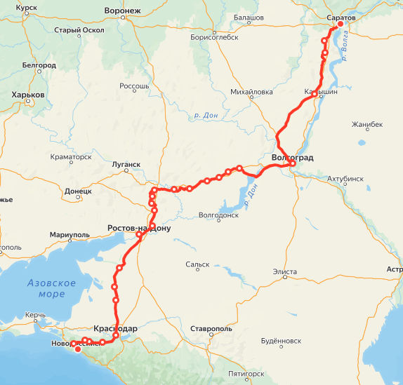 Маршрут поезда №469/470. Яндекс.Расписание