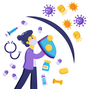 Профилактика заболеваний подразумевает комплекс мероприятий, направленных на предупреждение болезней, борьбе с факторами риска, замедление развития заболеваний и уменьшение их последствий. ВОЗ, при этом, выделяет следующие виды профилактики: первичную, направленную на устранение факторов риска заболеваний, вторичную, направленную на обнаружение и лечение заболеваний при наличии факторов риска, и третичную, направленную на уменьшение осложнений и прогрессирования заболеваний.  / Иллюстрация freepik.com Администратор  📷
