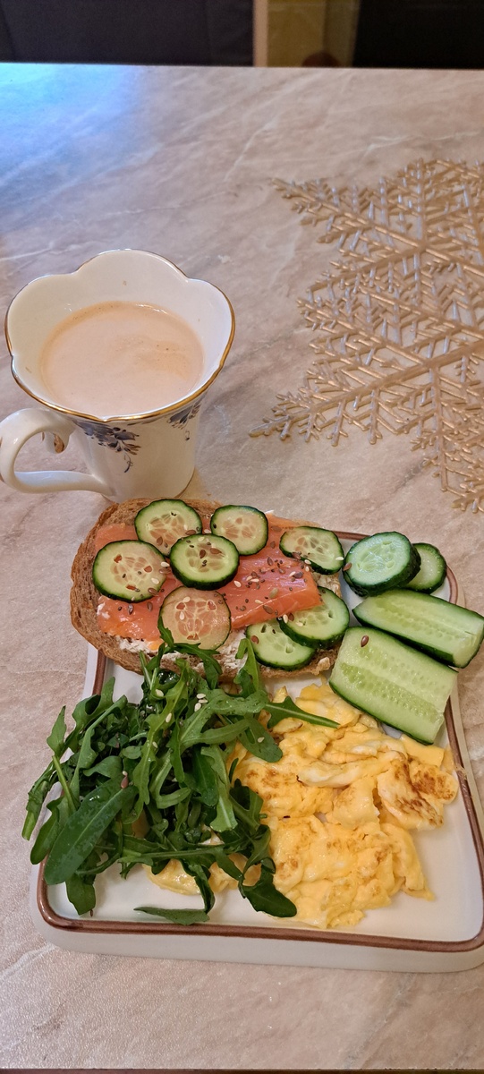 Завтрак. Фото автора.