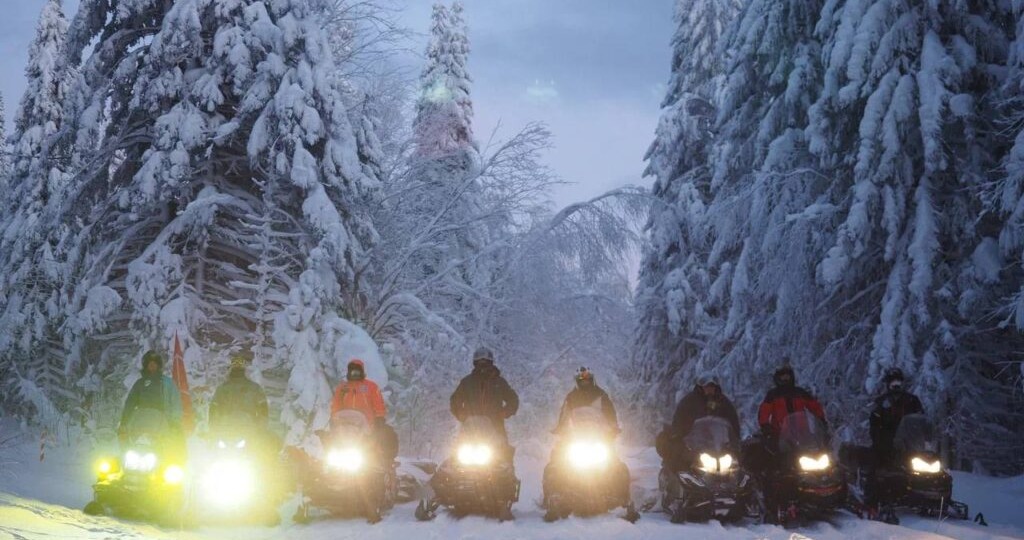 В Прикамье завершился первый этап масштабной экспедиции на снегоходах