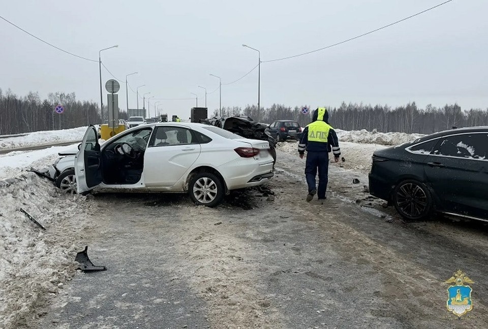    В аварии из четырех машин погиб мужчина. ФОТО? УМВД по Костромской области