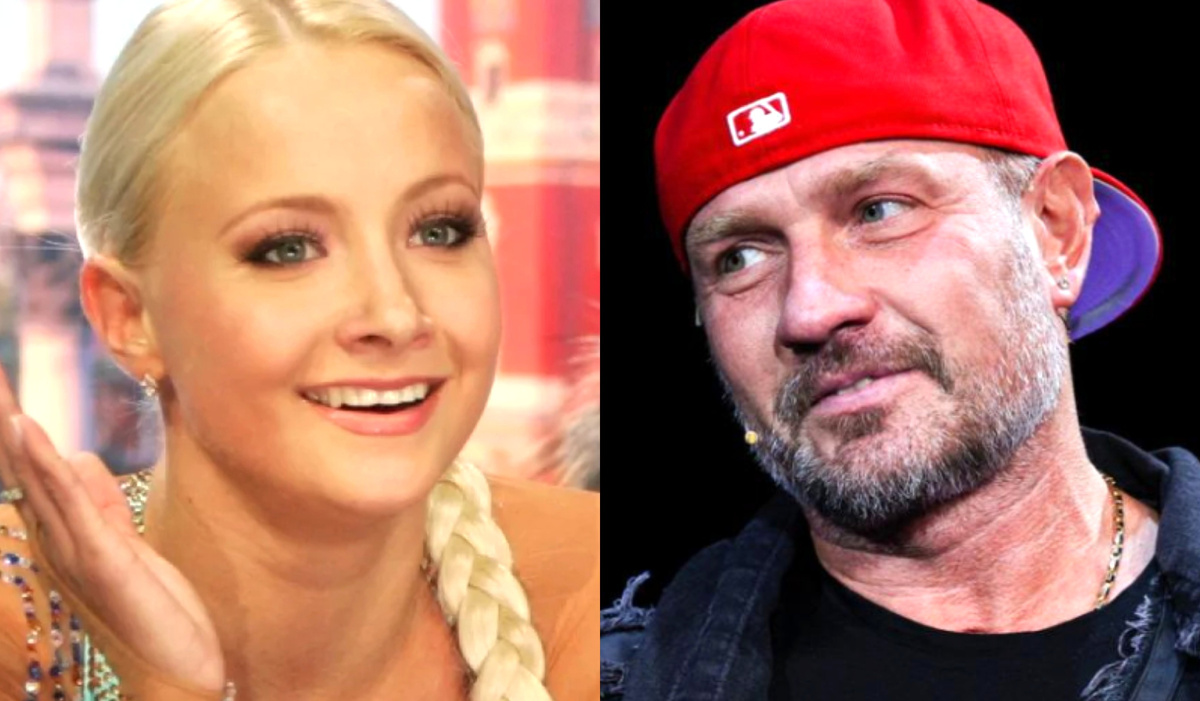 на фото Оксана Домнина и Роман Костомаров