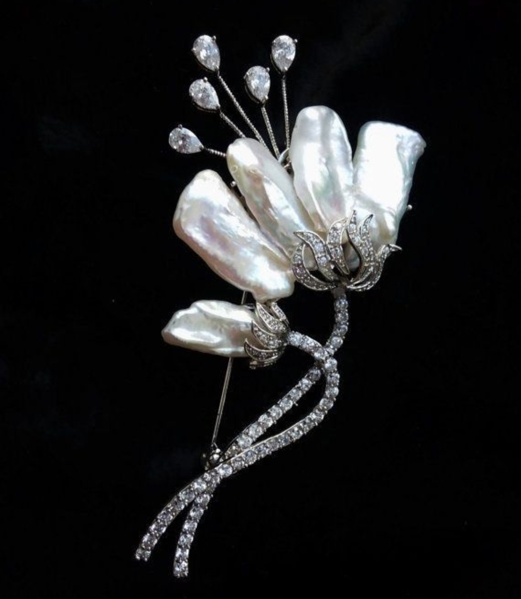 Украшения с жемчугом Бива