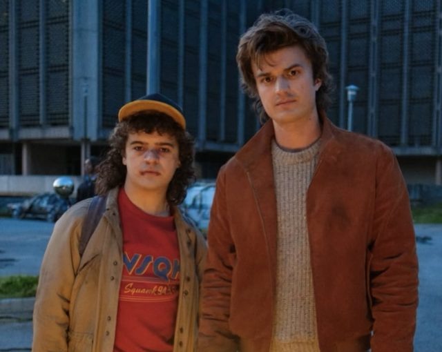    Гейтен Матараццо и Джо Кири. Фото: @strangerthingstv (Instagram*)