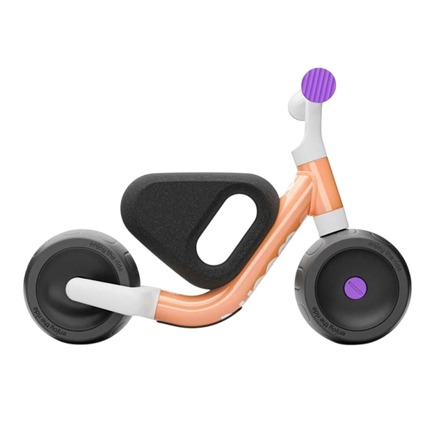 Woom WOW — самобалансирующийся беговел (9 месяцев – 3 года)

Woom WOW — лёгкий самобалансирующийся беговел для ребёнка от 9 месяцев до 3 лет. Он создан с учётом философии Woom об обучении без приставных колёсиков, позволяя малышу естественно развивать баланс и координацию. Если вы ищете как выбрать беговел, стоит обратить внимание на его вес, посадку и материал рамы.
