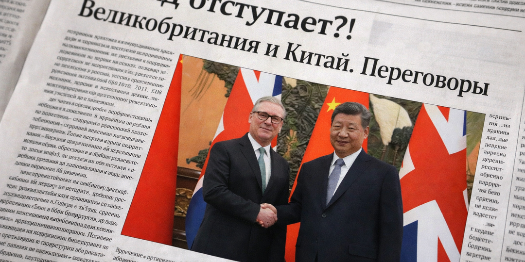 Запад отступает?! Почему премьер Великобритании поехал договариваться с Китаем.