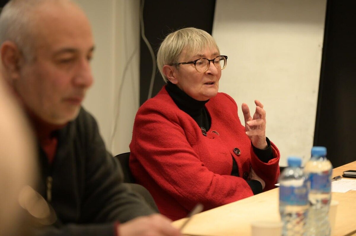 Нана Девдариани. Круглый стол газеты "Свободная Грузия" с участием грузинских политологов и экспертов.  © photo: Sputnik/ Stringer