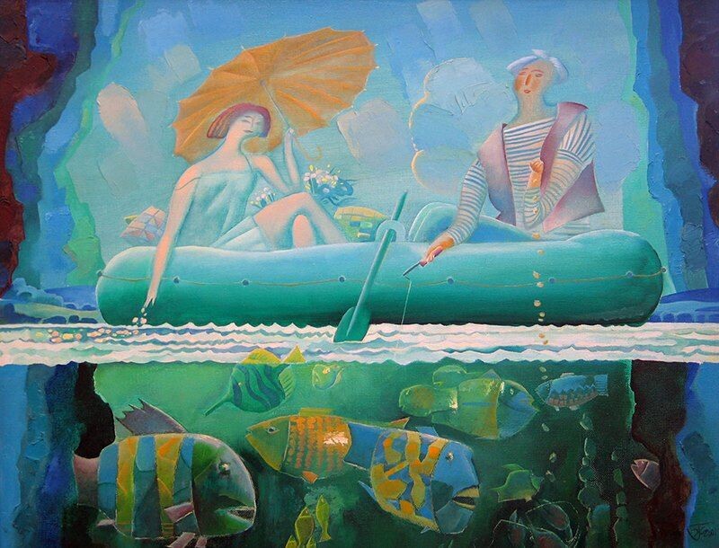 © Геннадий Жихарев. Рыбачки. 