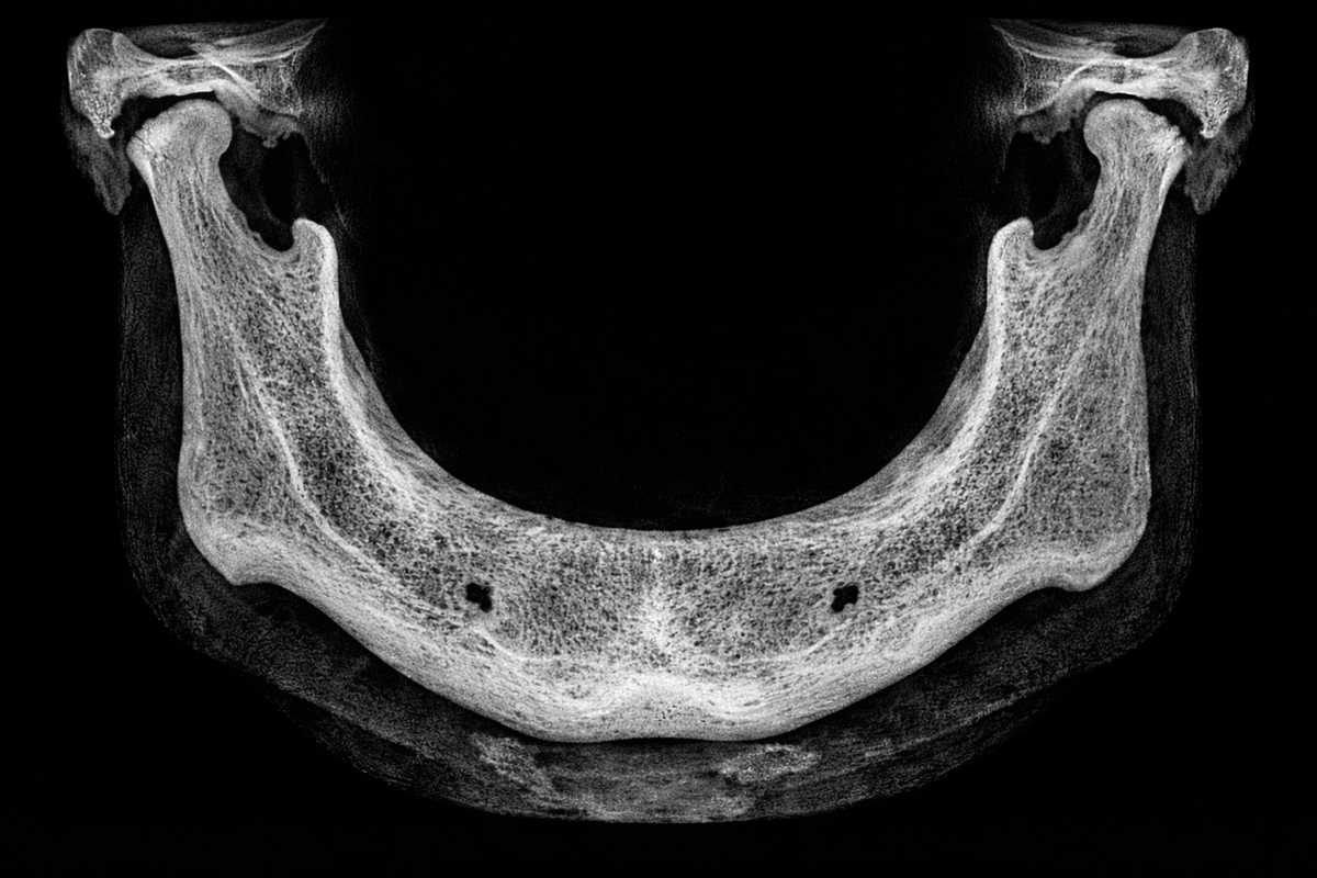 КТ нижней челюсти