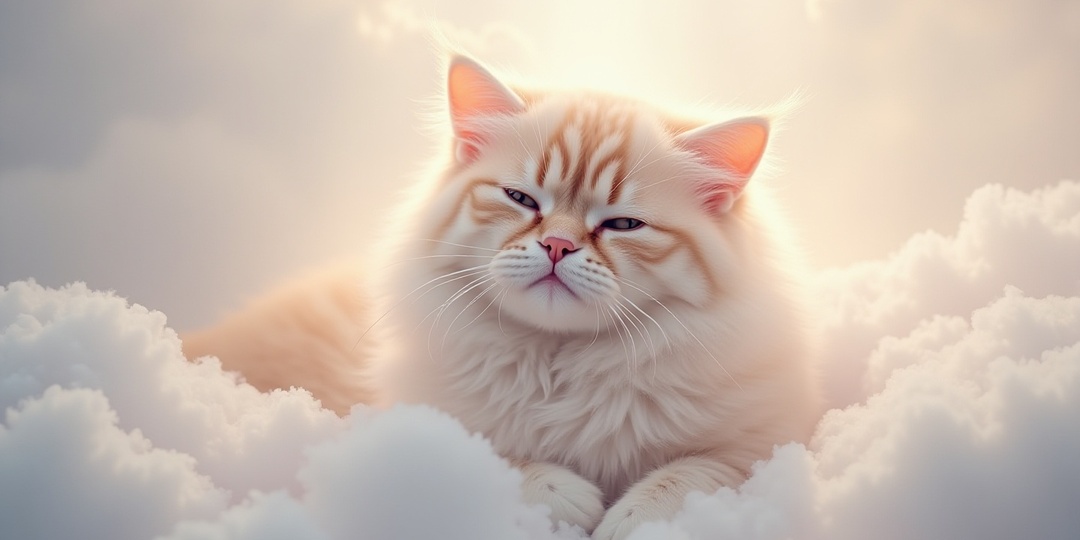 Ушёл котофей в лучший мир и старушка совсем затужила без любимца.