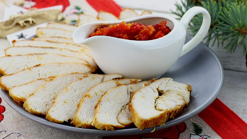 Домашняя буженина из куриной грудки