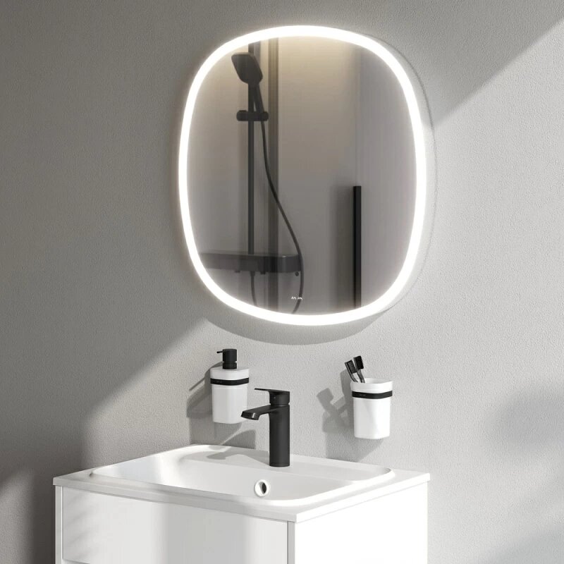 Смеситель для раковины (умывальника) AM.PM Func F8F92022 высокий, черный