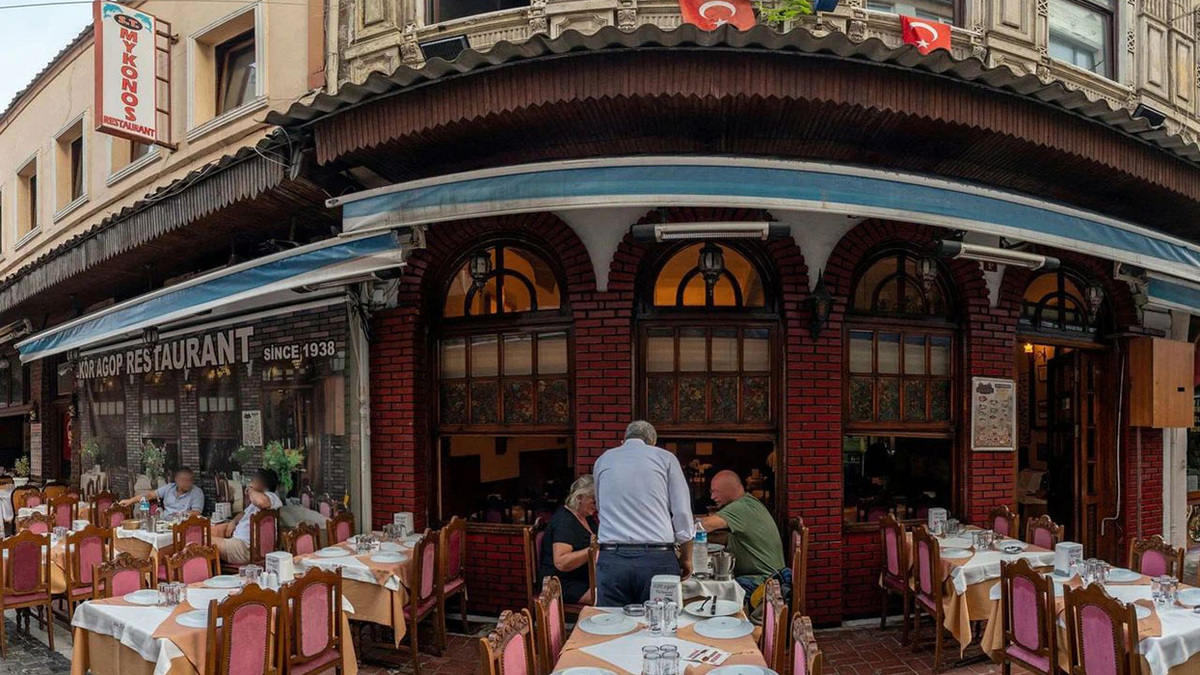 Таверна Слепого Агопа в Стамбуле. Фото Яндекс карты.