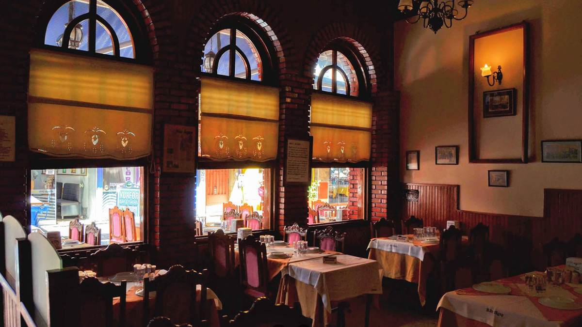 Ресторан «Kör Agop» внутри. Фото Google карты