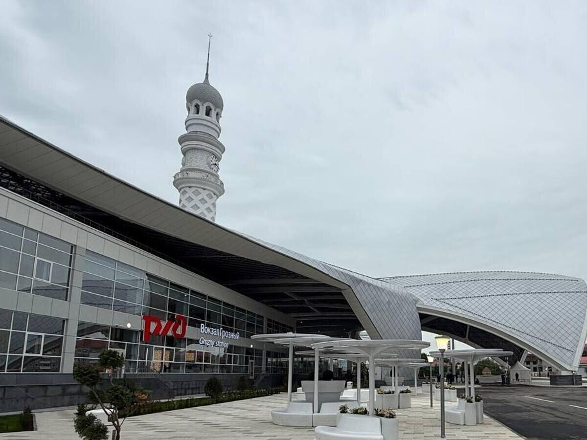    Новый ж/д вокзал открыли в Грозном | © РИА Новости