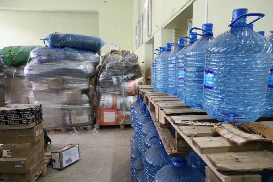    Из Иркутской области в зону СВО для бойцов отправили около 20 тонн гуманитарного груза. Фото: пресс-служба правительства Иркутской области