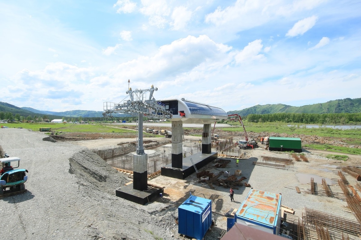 Строительство курорта Манжерок