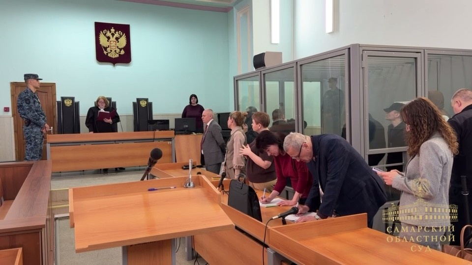    Задержанные предстали перед судом. Фото: Самарский областной суд