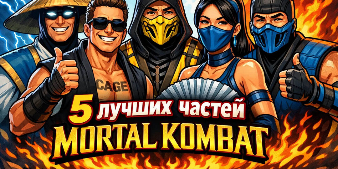 Топ 5 лучших частей Mortal Kombat