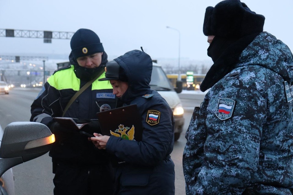    В пятницу, 30 января, судебные приставы Самарской области совместно с Госавтоинспекцией проводят рейды с использованием аппаратно-программного комплекса «Дорожный пристав». Фото: ГУФССП по Самарской области