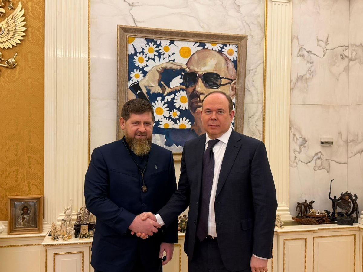  Рамзан Кадыров и Антон Вайно 