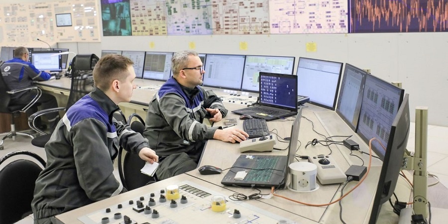 Самый новый атомный энергоблок РФ выведен на 40% мощности