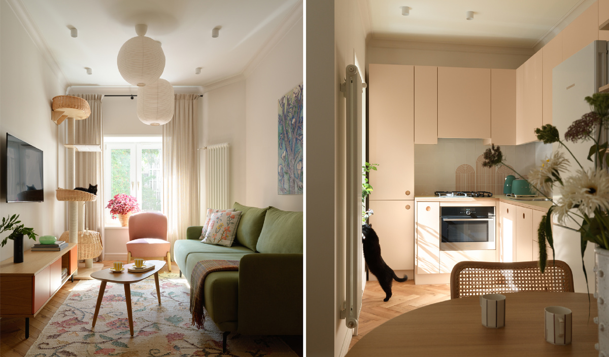 Проект Анастасии Заркуа в оттенках из колористической системы Swiss Lake