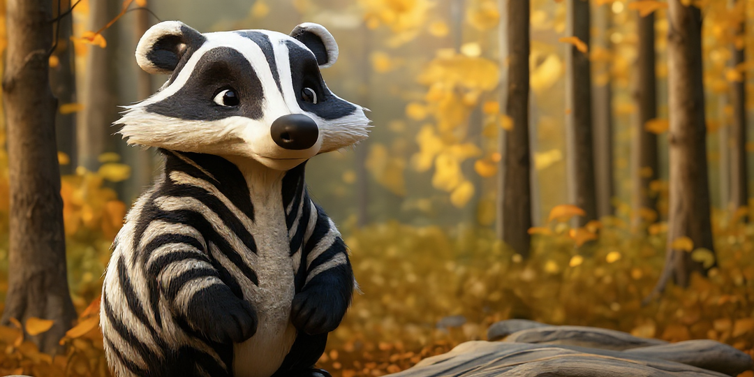 Как барсук в зебру превращался