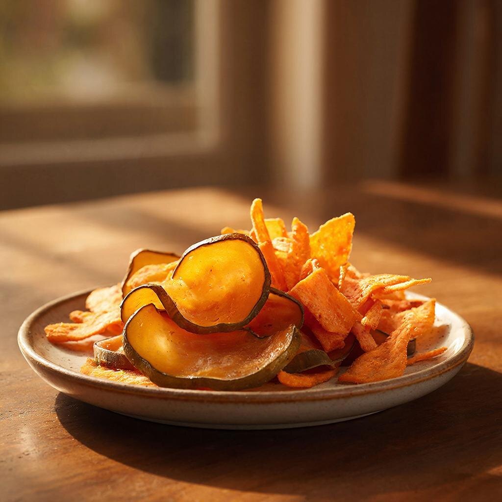 вяленая морковка и брюква на вкус приятные, а пользы от них в разы больше чем из покрытых серой заморских сухофруктов