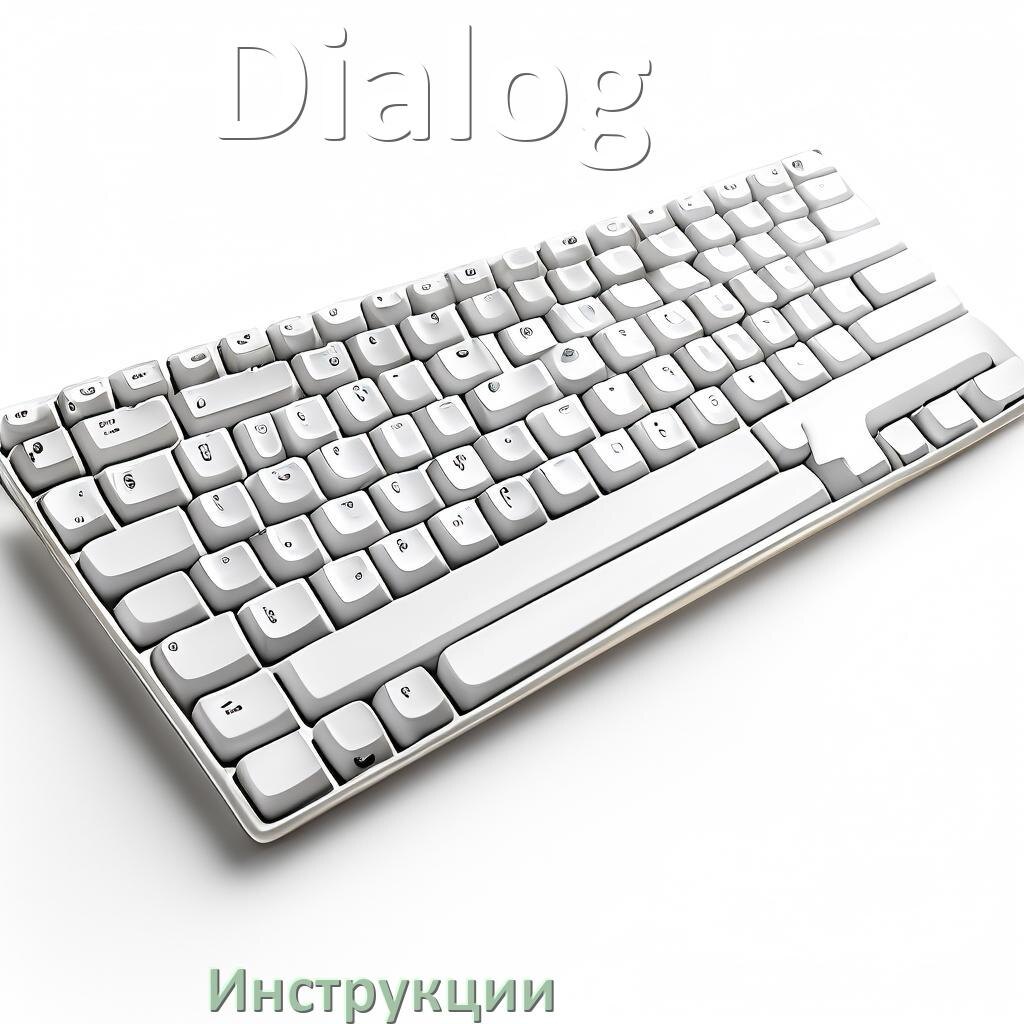 
Инструкция по эксплуатации клавиатуры Dialog руководство пользователя на русском