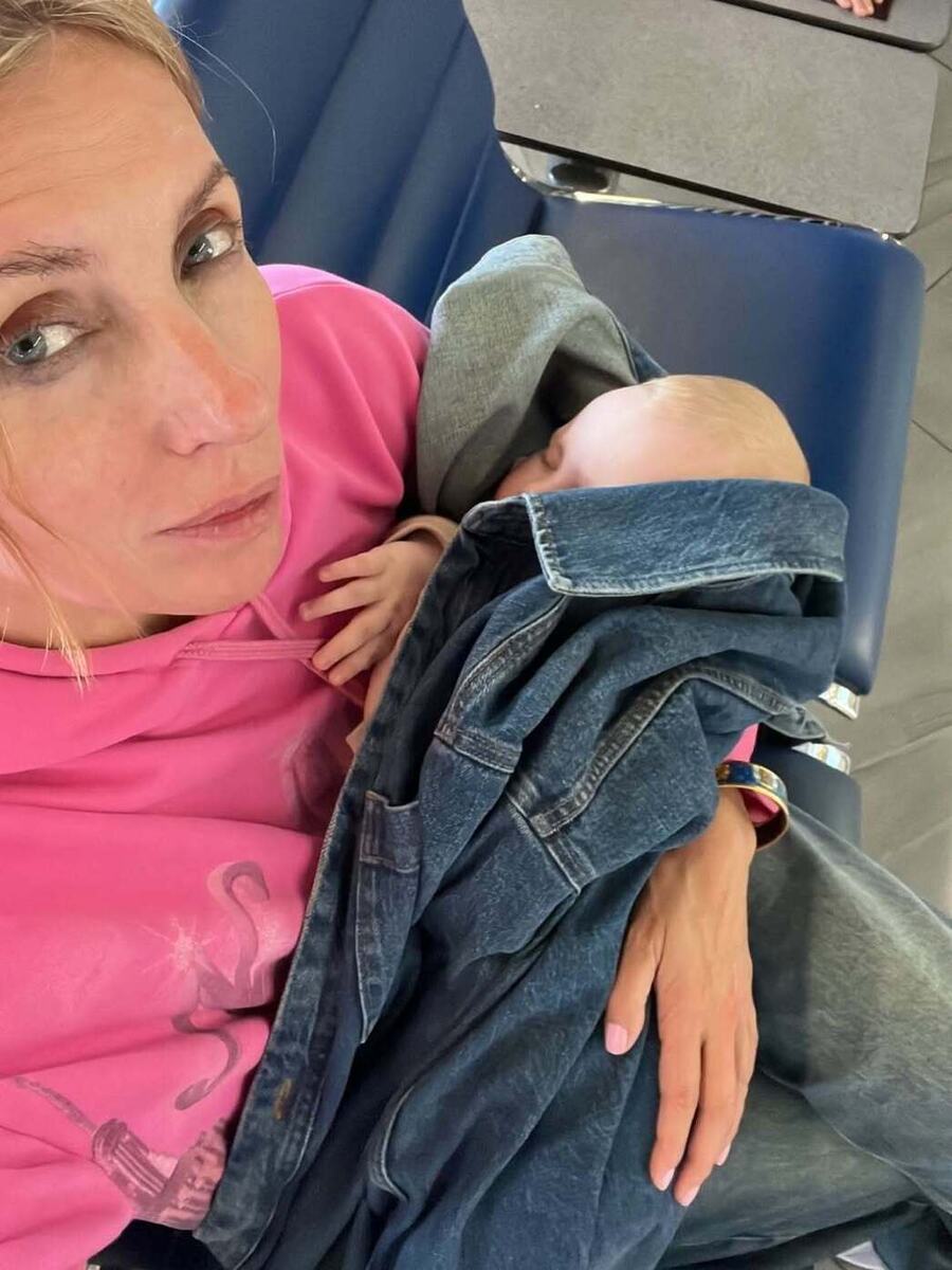     Светлана Бондарчук с сыном