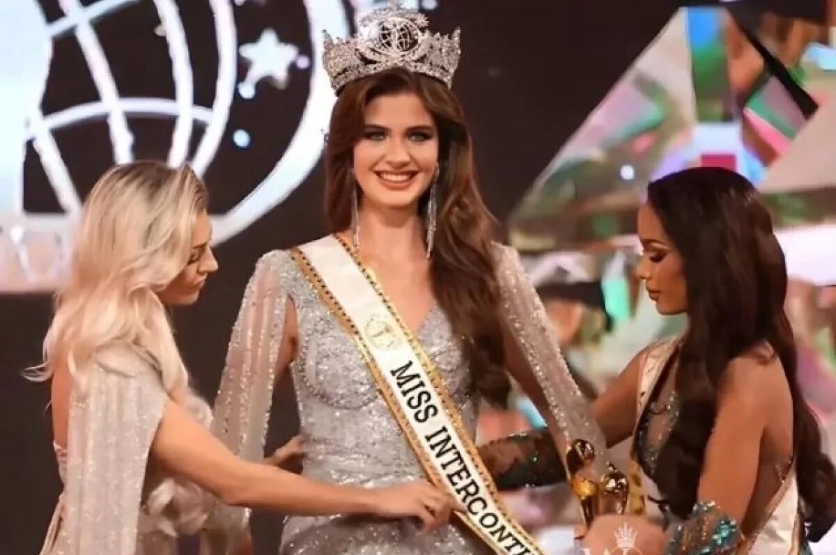    Ялтинская школьница завоевала корону «Мисс Интерконтиненталь 2025» в Египте