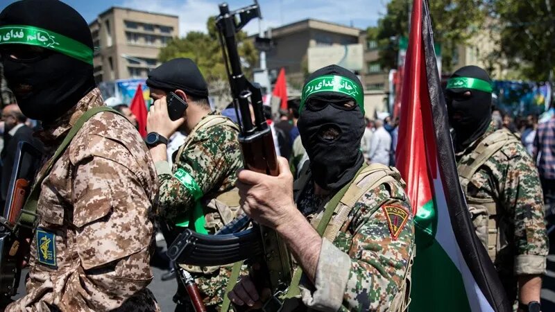 Солдаты Корпуса стражей исламской революции в Тегеране
Фото:
The Telegraph