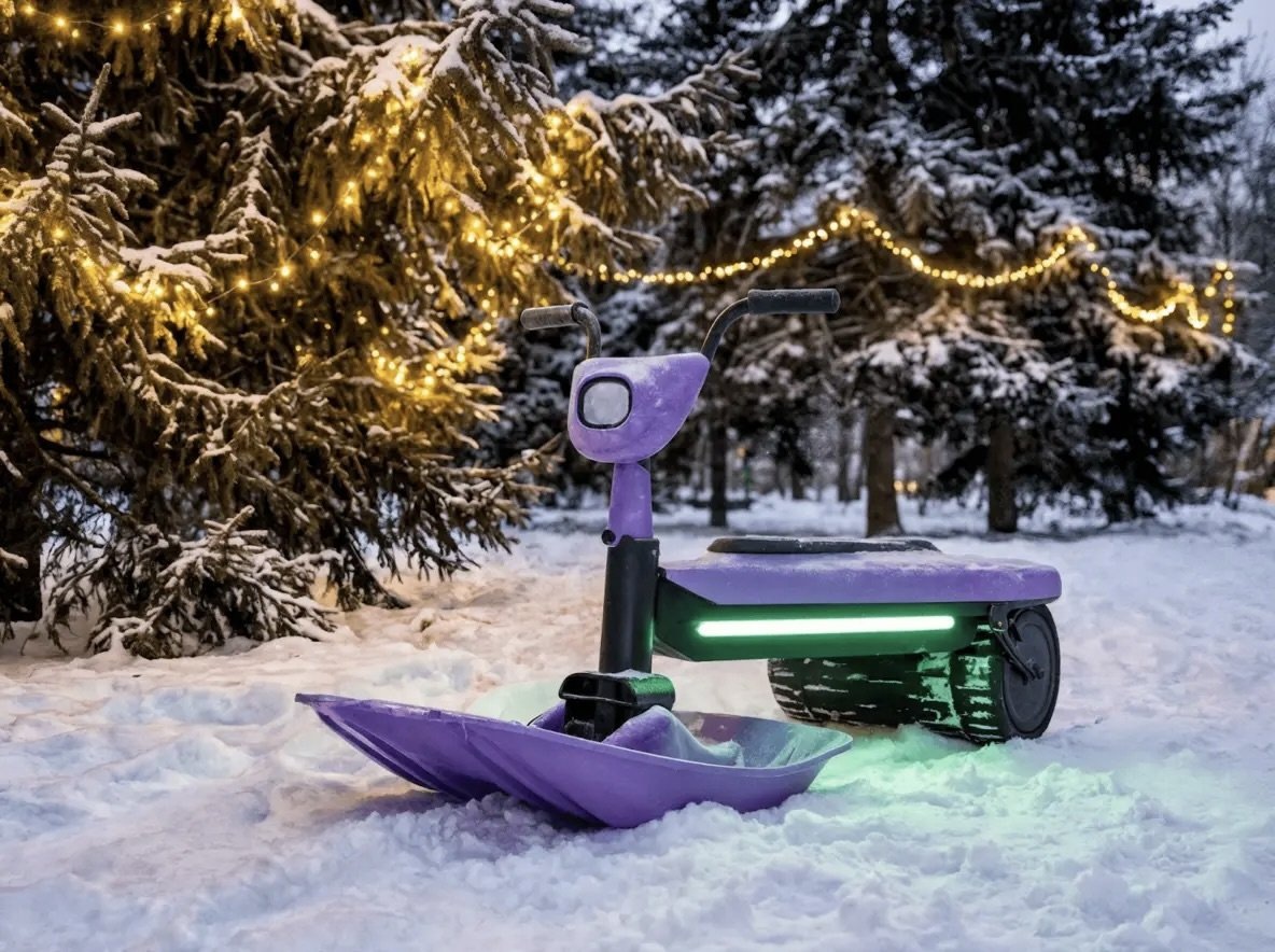    Прокатиться по заснеженным дорожкам смогут и взрослые, и дети