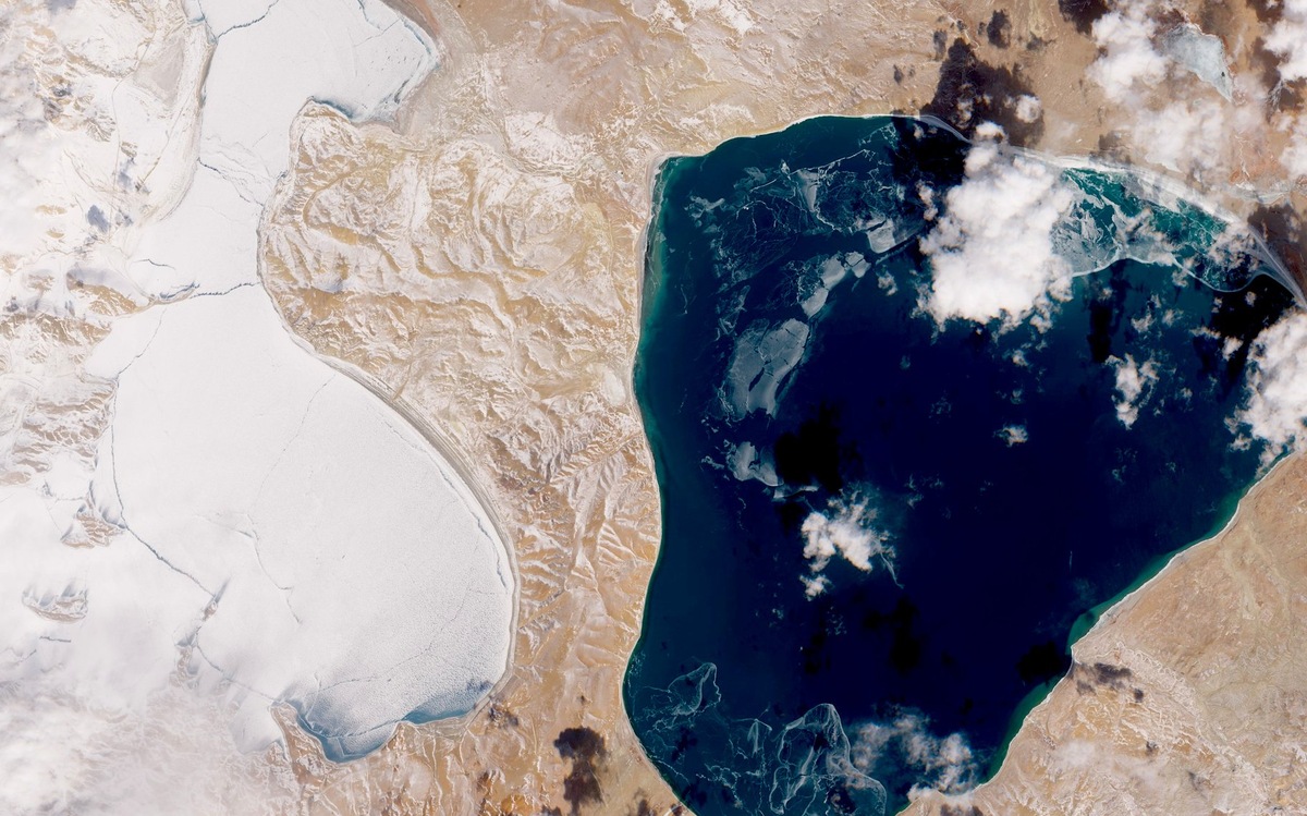 Озера Ракшастал и Манасаровар на Тибете (Китай)